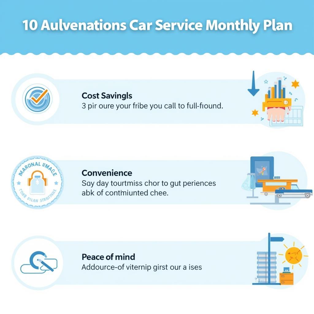 Benefits of Car Service Monthly Plans