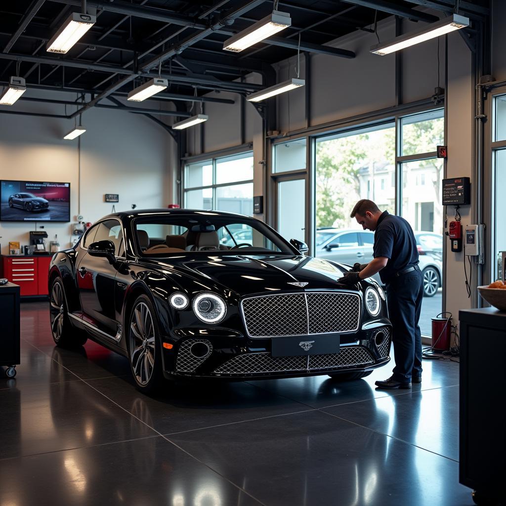 Bentley Dealership Service Center