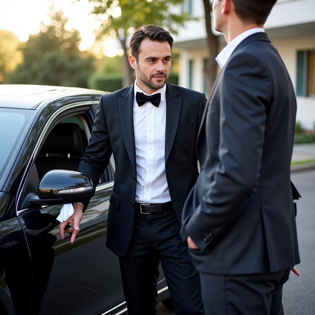 Professional Chauffeur Offering Best Drive Car Service