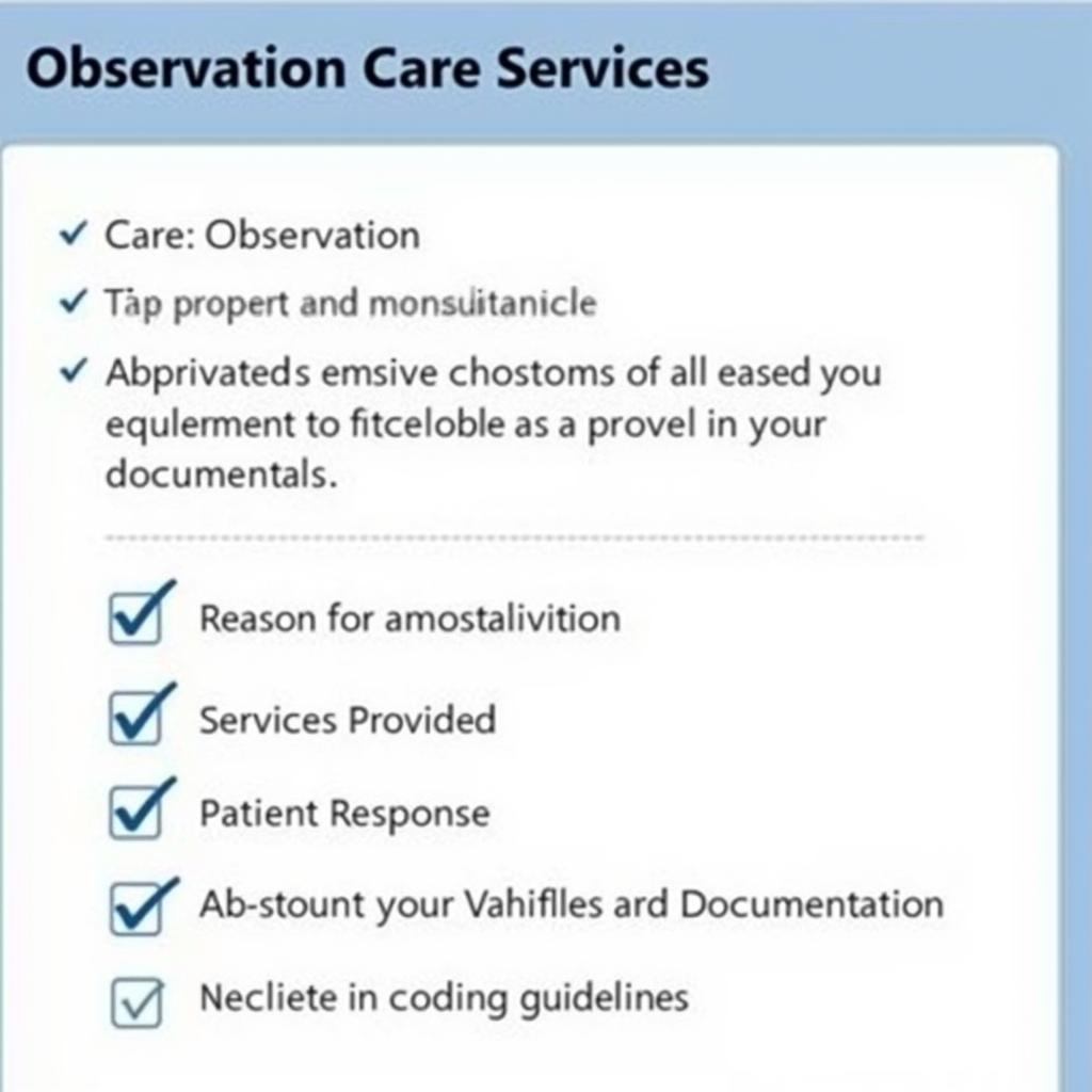 Best Practices for Observation Care Coding and Documentation