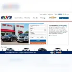 BJ's Auto Buying Program Website