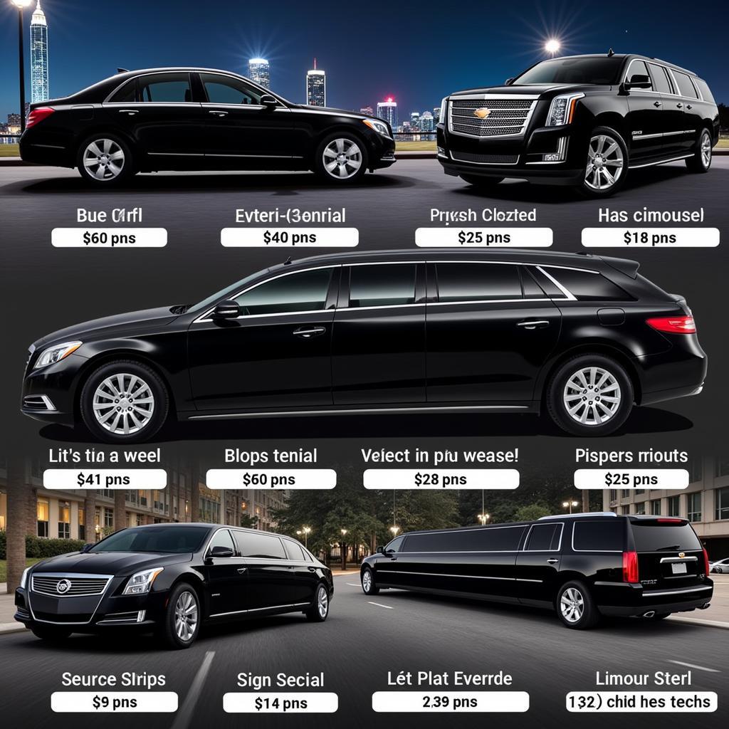 Black Car Limo Service Vehicle Options