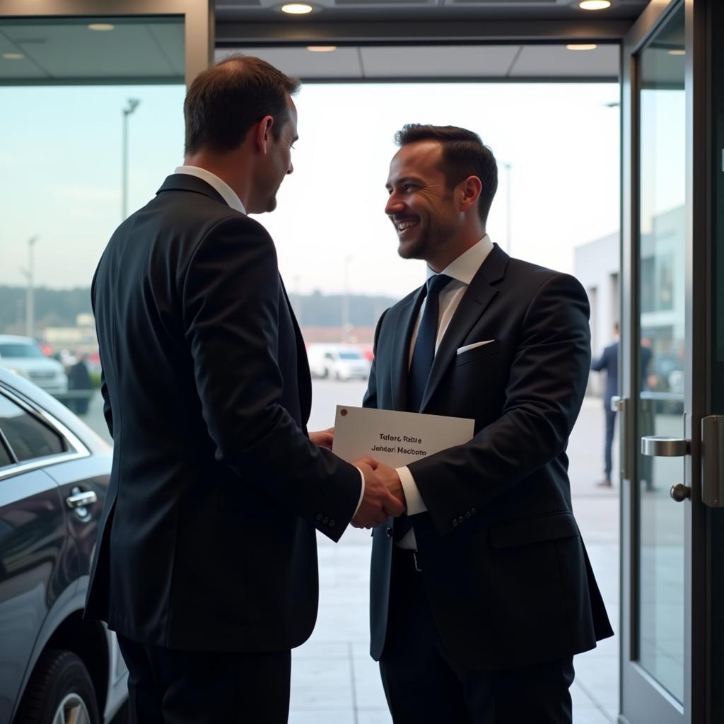 Black Car Service Meet and Greet at Chicago Airport