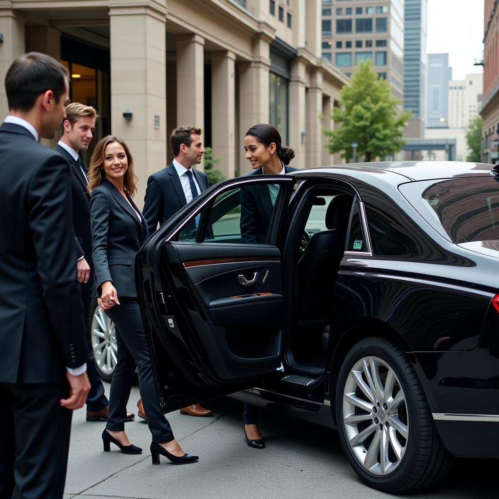 Black Limo Car Service for Corporate Events