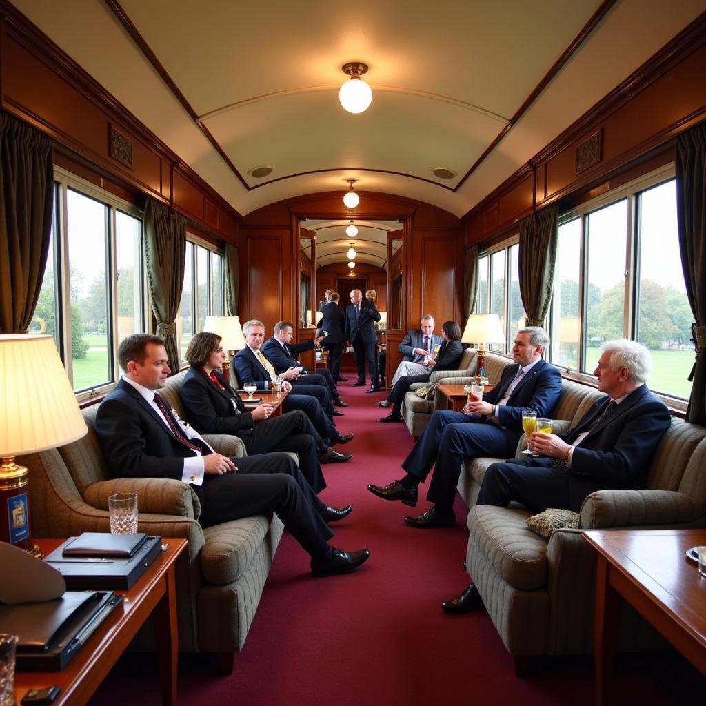 Bluebell Railway Lounge Car Interior