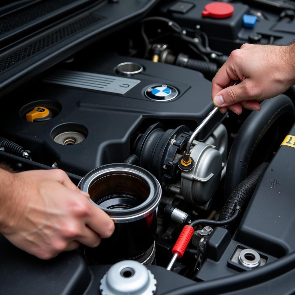 Routine Maintenance Tasks for a BMW in Oxford