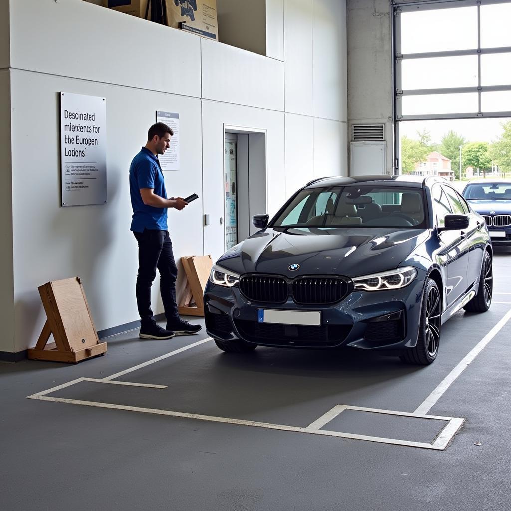 BMW European Delivery Drop Off Point