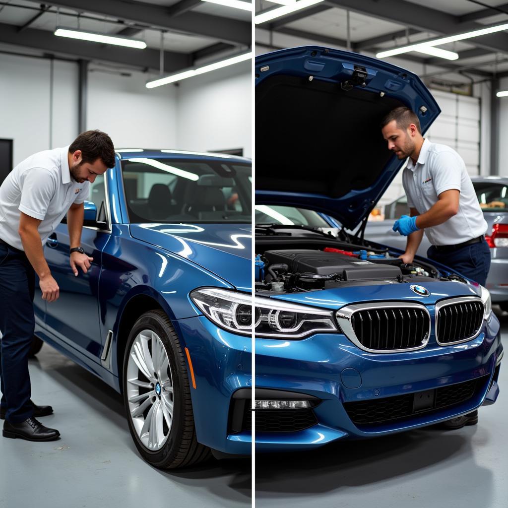 BMW Service Location Comparison: Dealership vs. Independent Garage