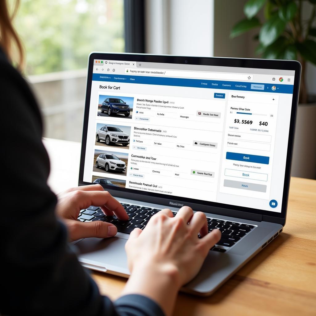 Booking a car service online is easy and convenient, offering various options and transparent pricing.