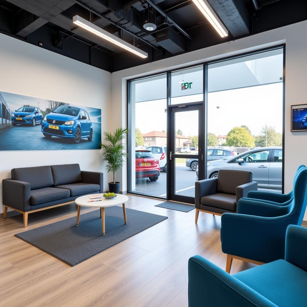 Bosch Car Service Basingstoke Customer Waiting Area