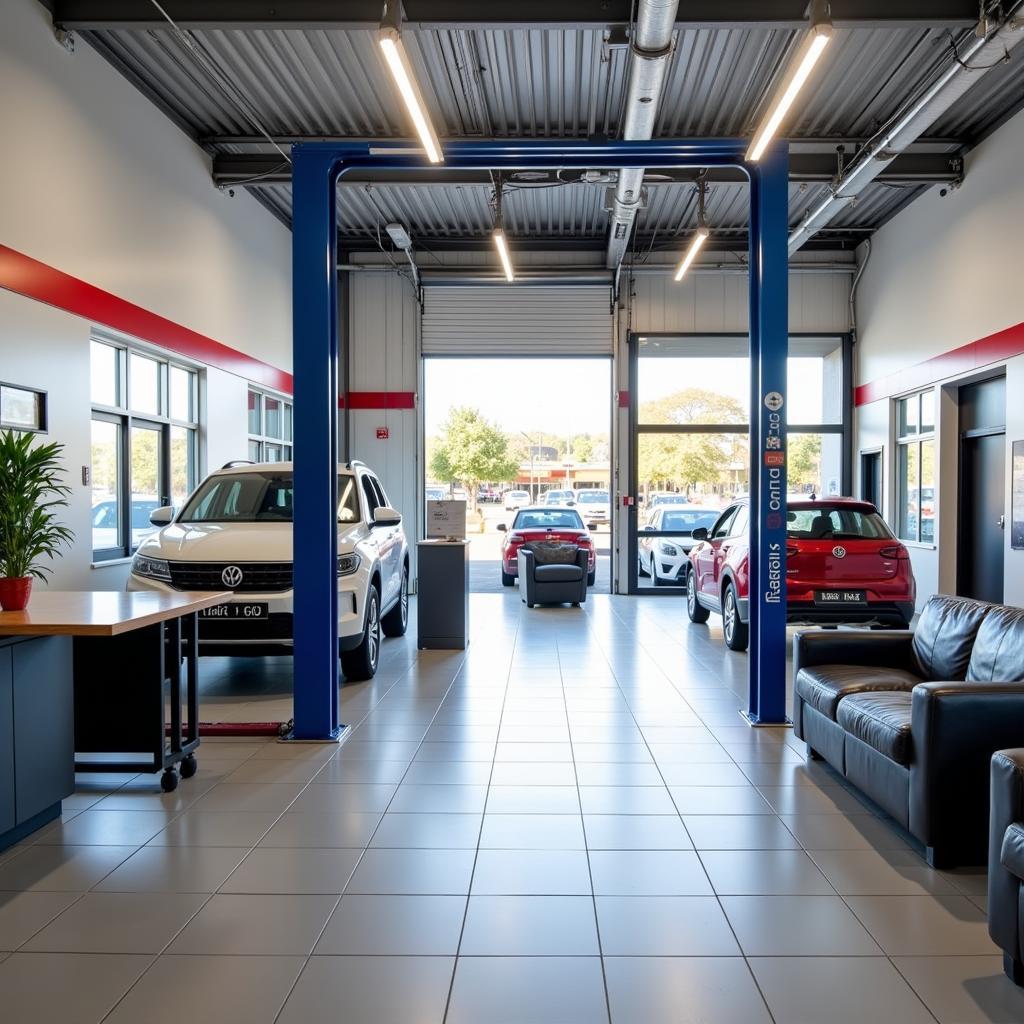 Modern and Clean Bosch Car Service Facility in Bloemfontein