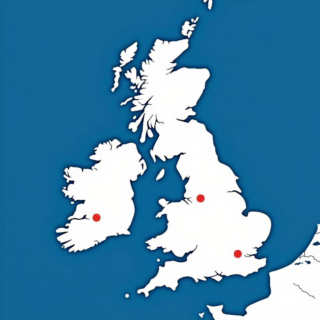 Bosch Car Service Centre UK Locator Map