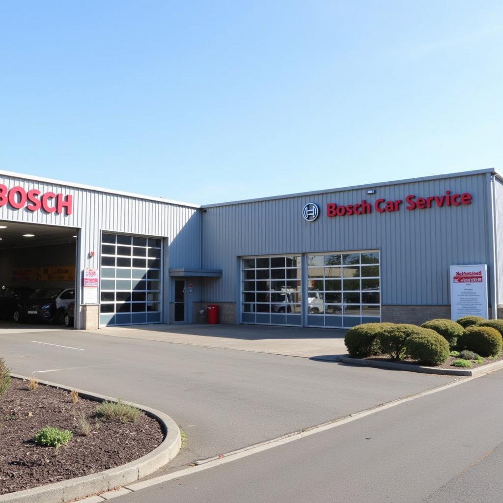 Exterior View of Bosch Car Service Houten