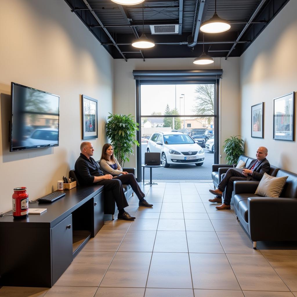 Bosch Car Service MOT Centre Waiting Area