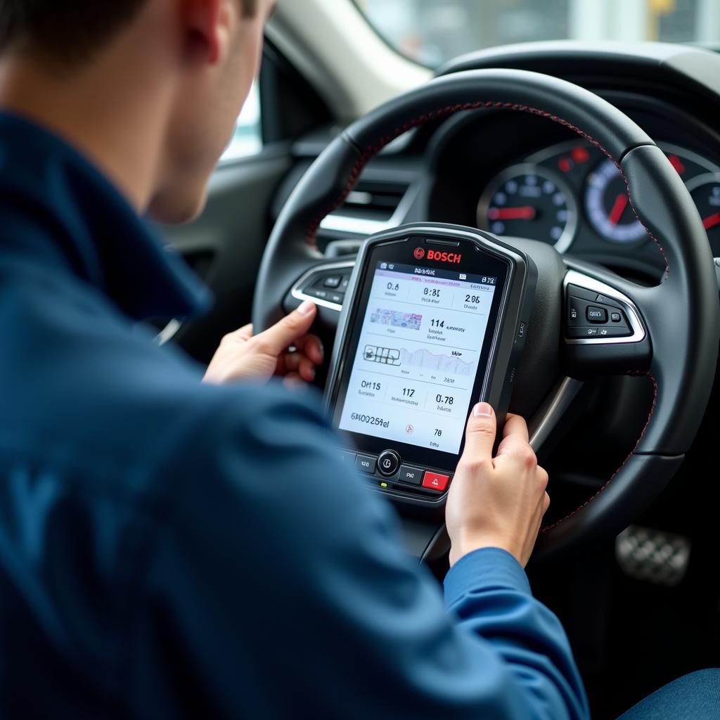 Bosch Diagnostic Equipment at Holsken Haufen Valladolid