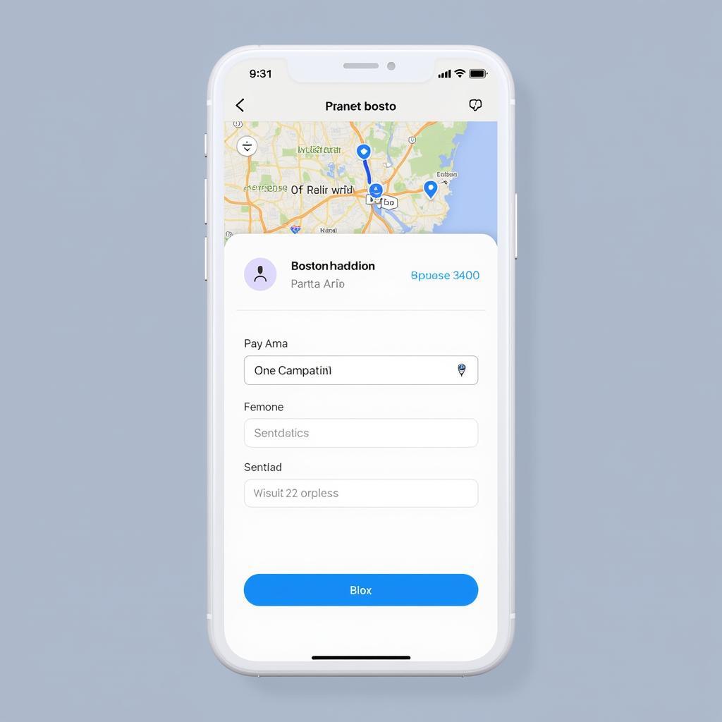 Booking a Boston Private Car Service via Mobile App