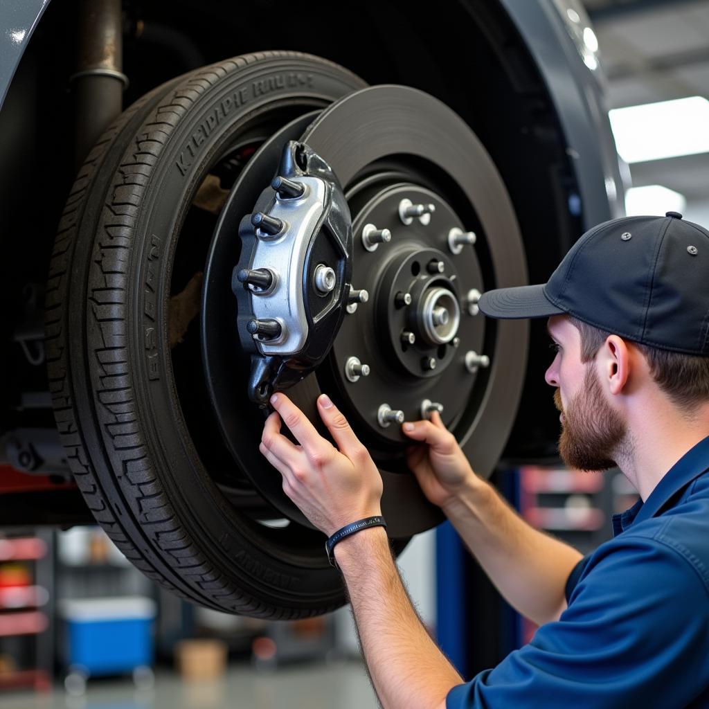 Car Brake Inspection