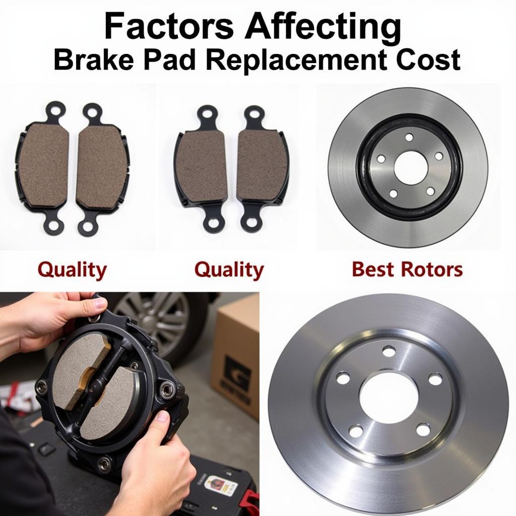 Brake Pad Replacement Cost Factors