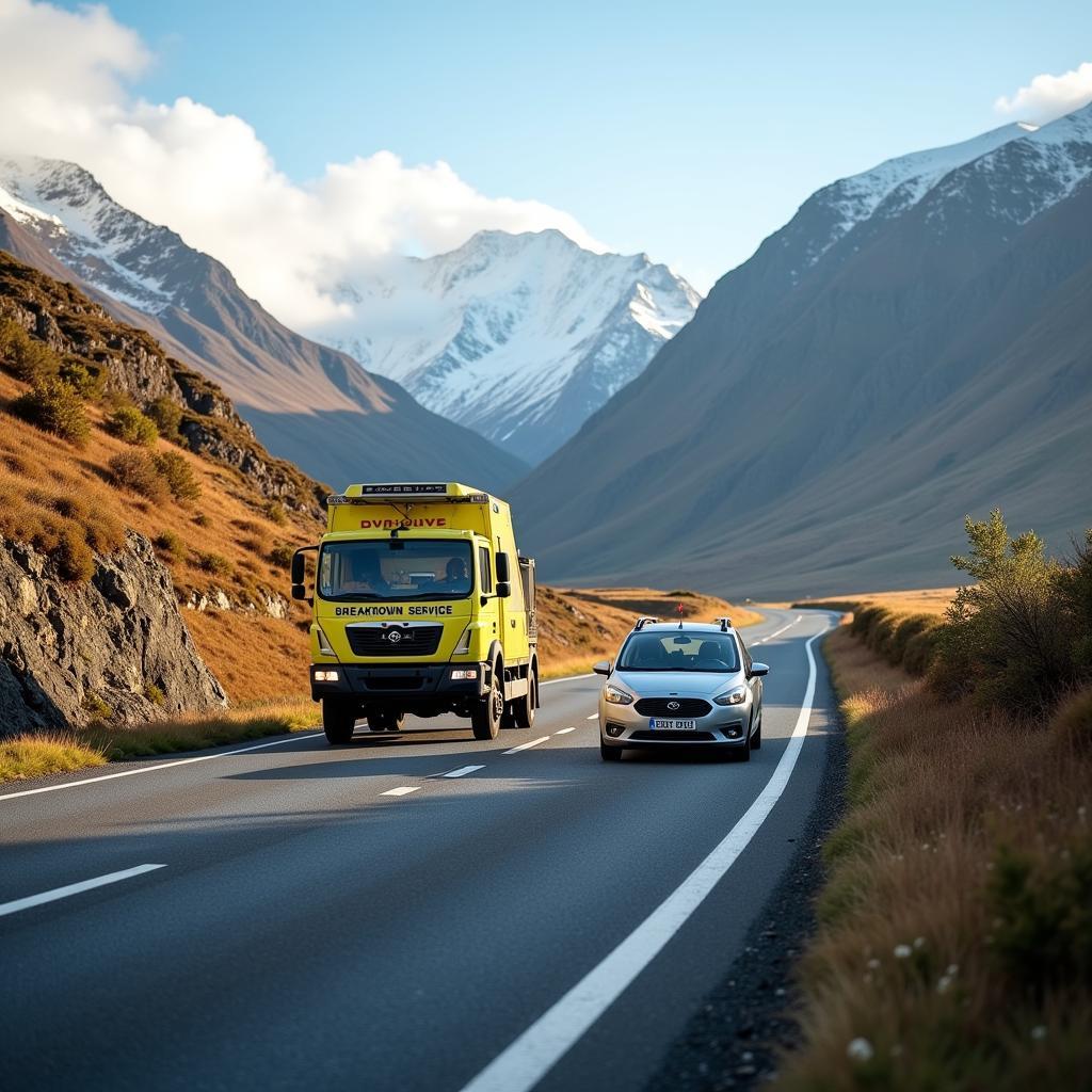 Breakdown Service in the Scottish Highlands