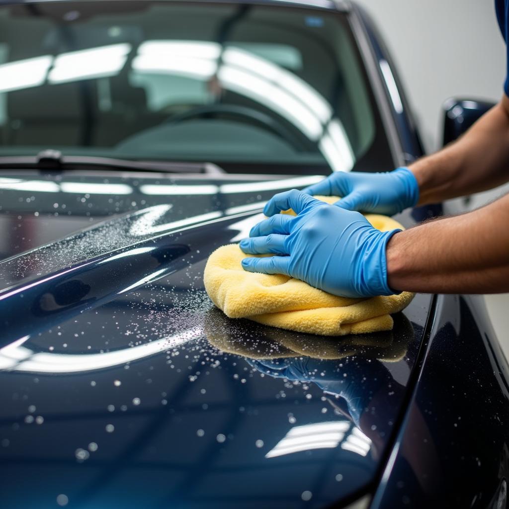 Waxing Service at a Brookfield Full Service Car Wash