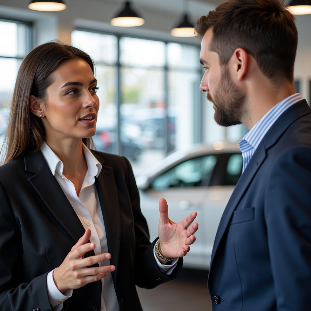 Building Rapport with Customers in Car Sales Service