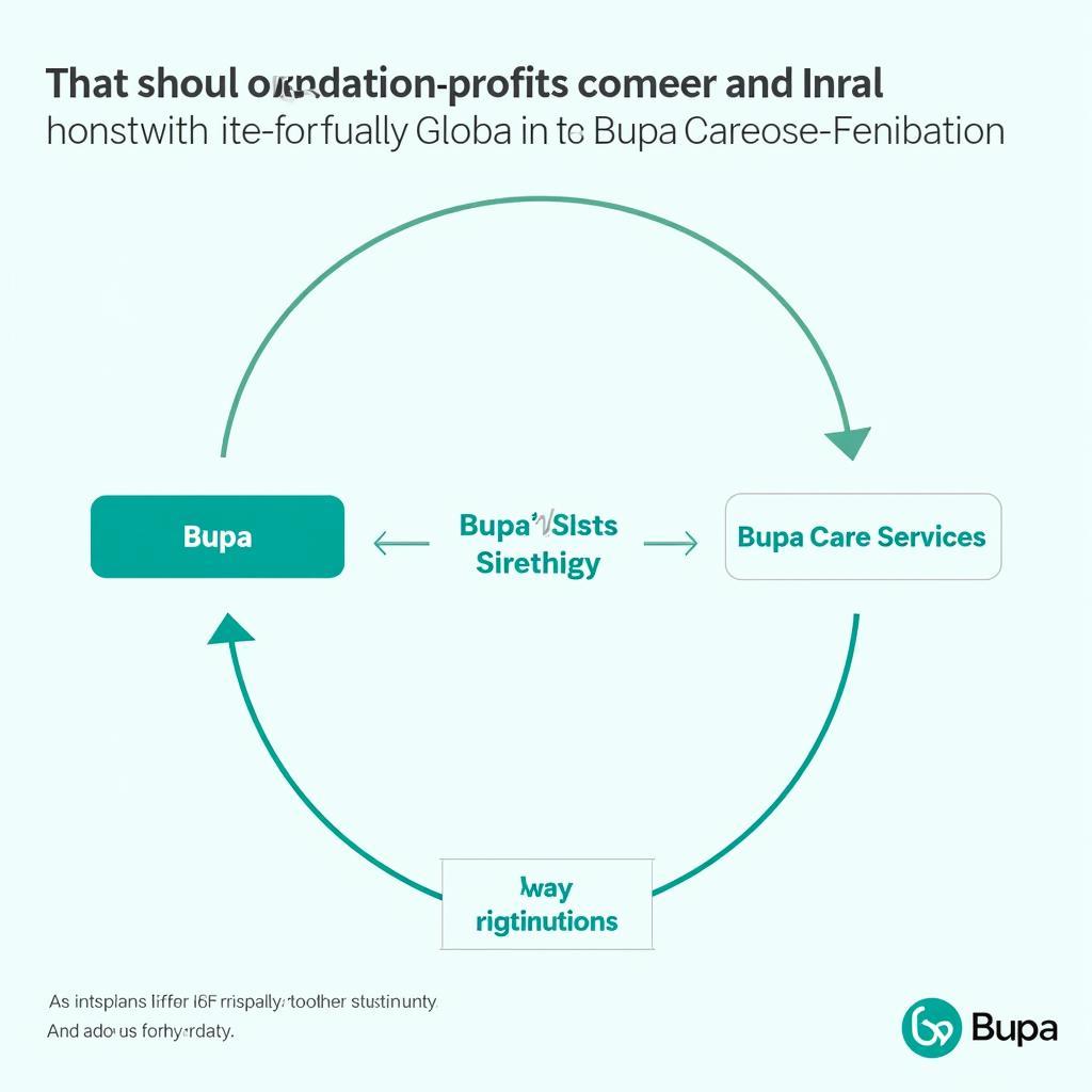 Bupa Care Services Ownership Structure Diagram