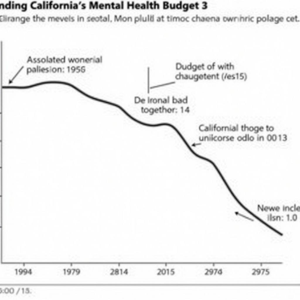 California Mental Health Budget Cuts Over Time