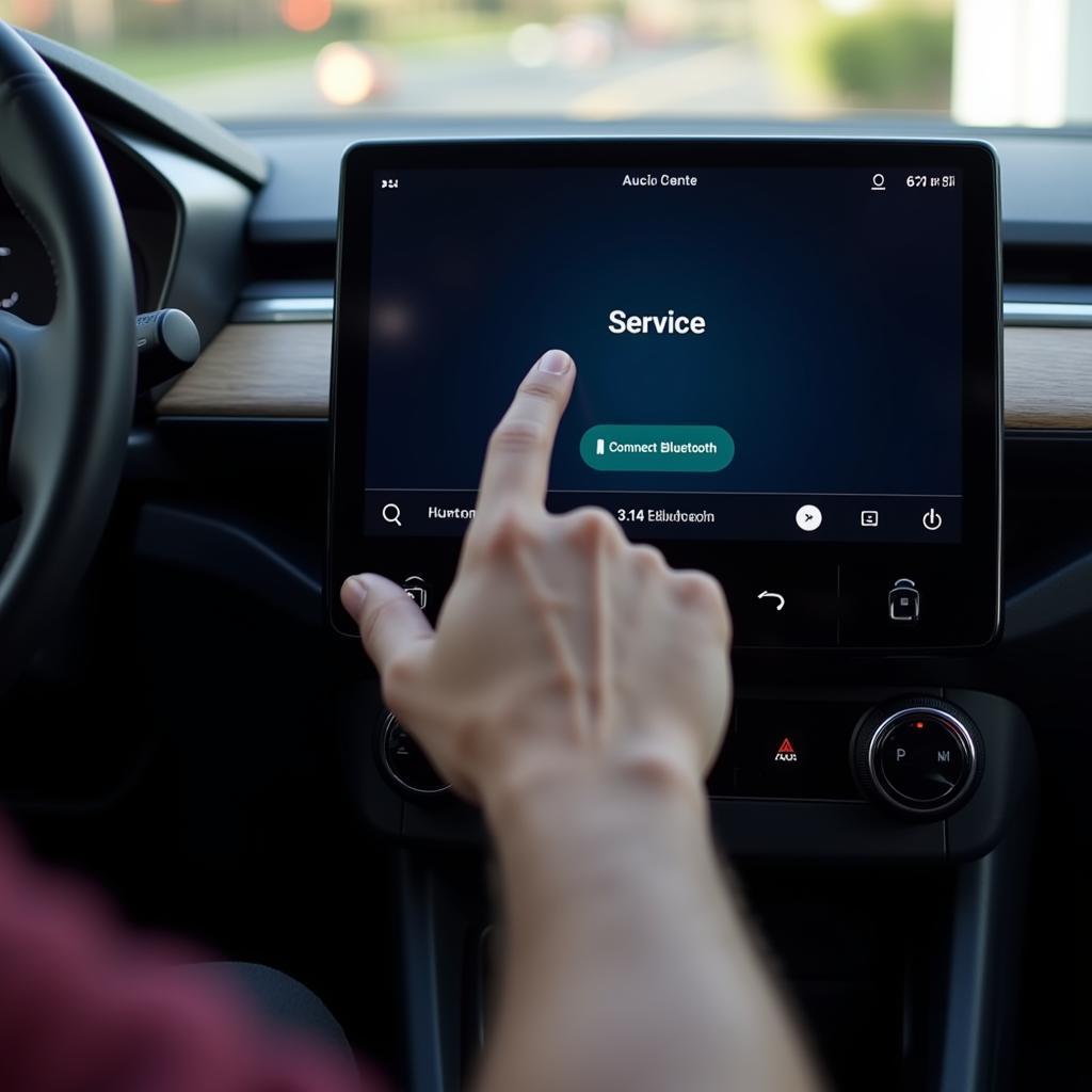 Calling Service Center from Car Dashboard