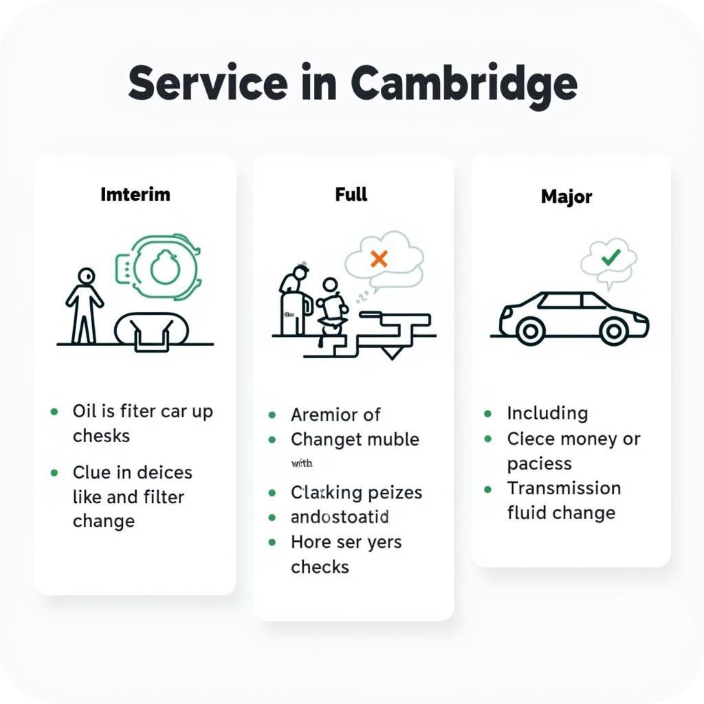 Cambridge Car Service Types: Interim, Full, and Major