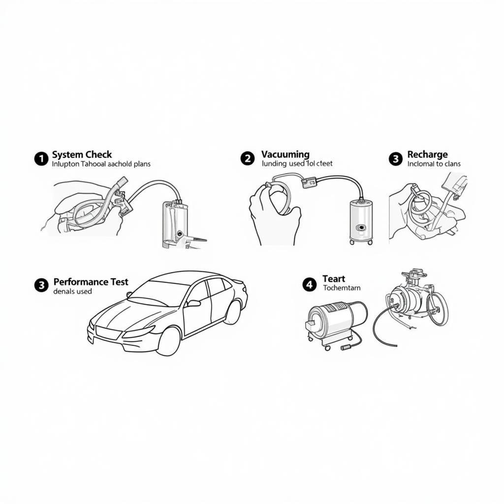 Car AC Recharge Process