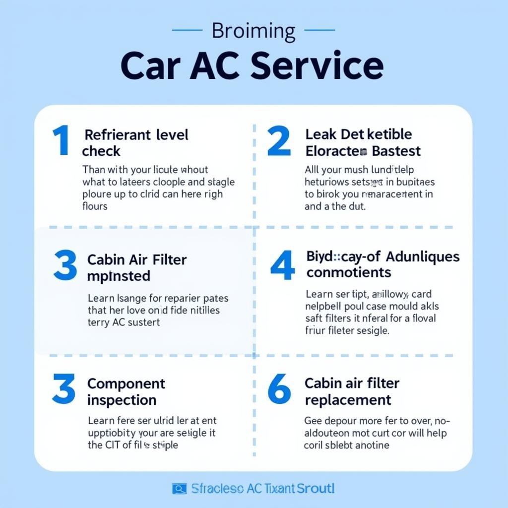 Essential Car AC Service Checklist