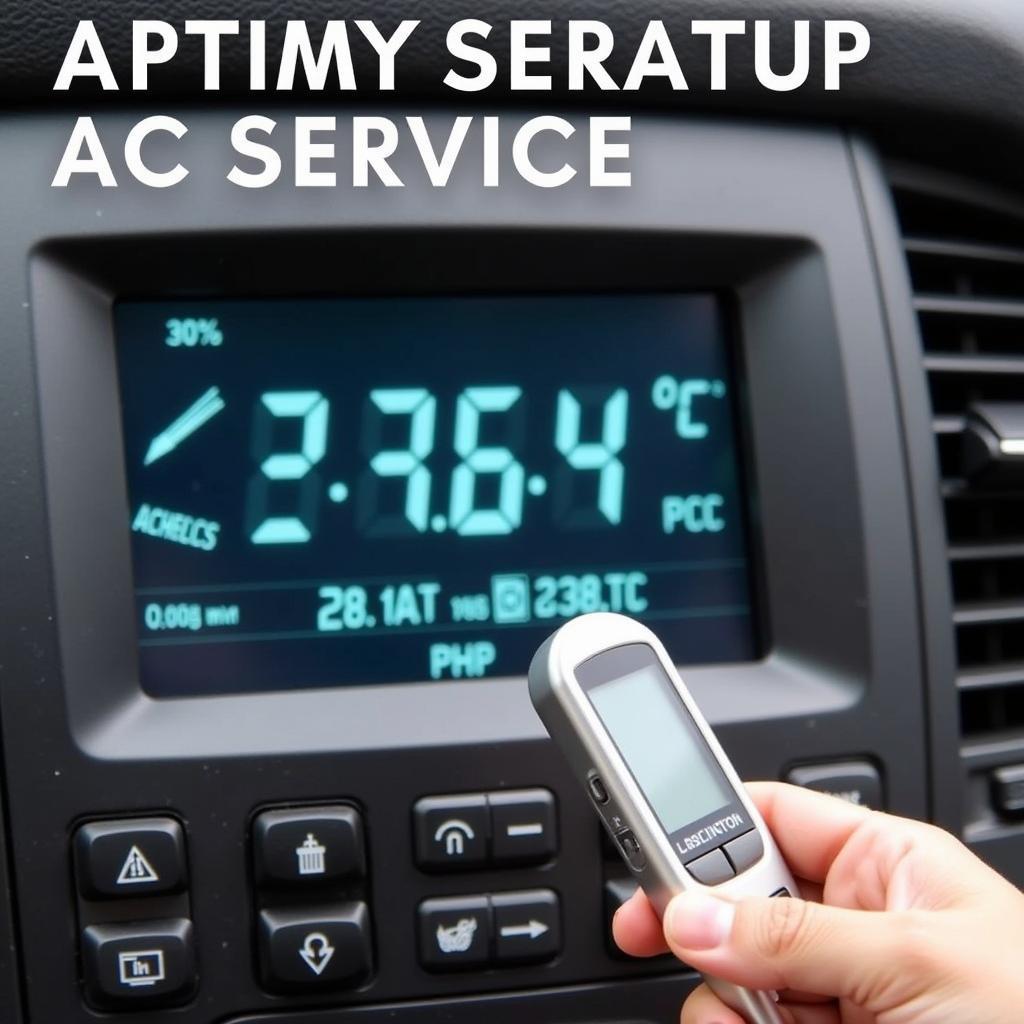 Car AC Service Felixstowe: Interior Temperature Check