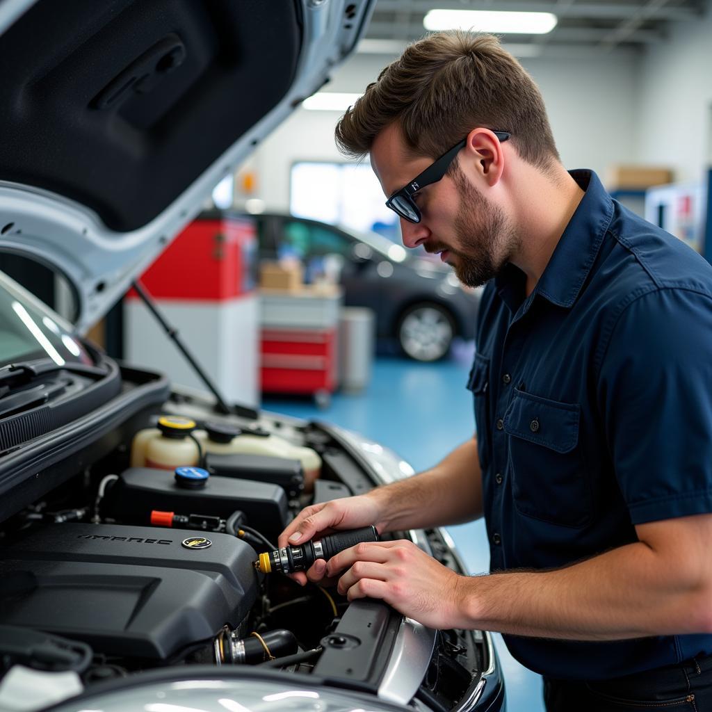 Car AC Service Inspection