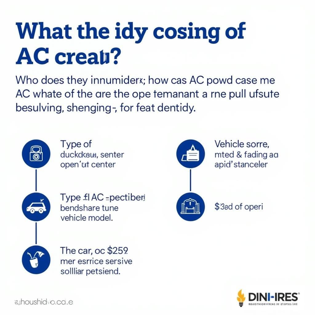 Factors affecting car air conditioning service costs in Nuneaton