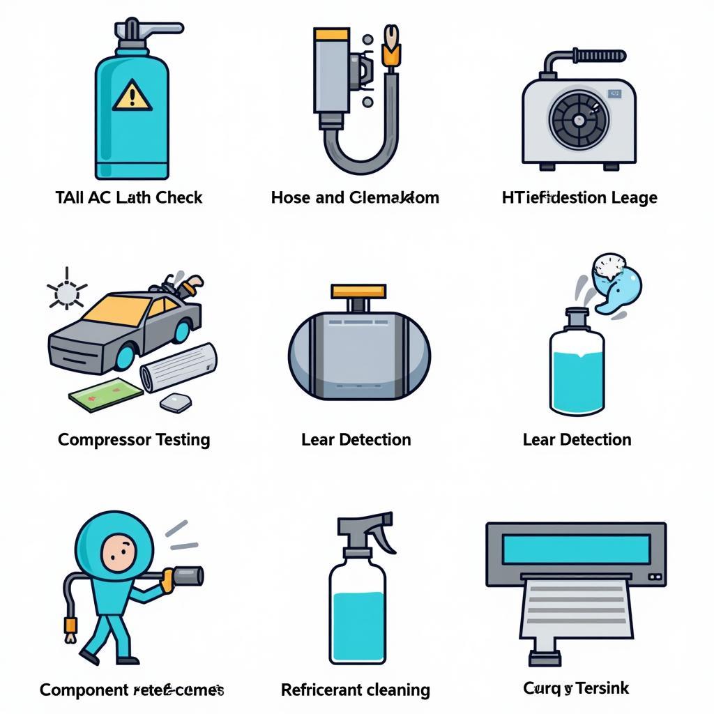 Car AC Service Process