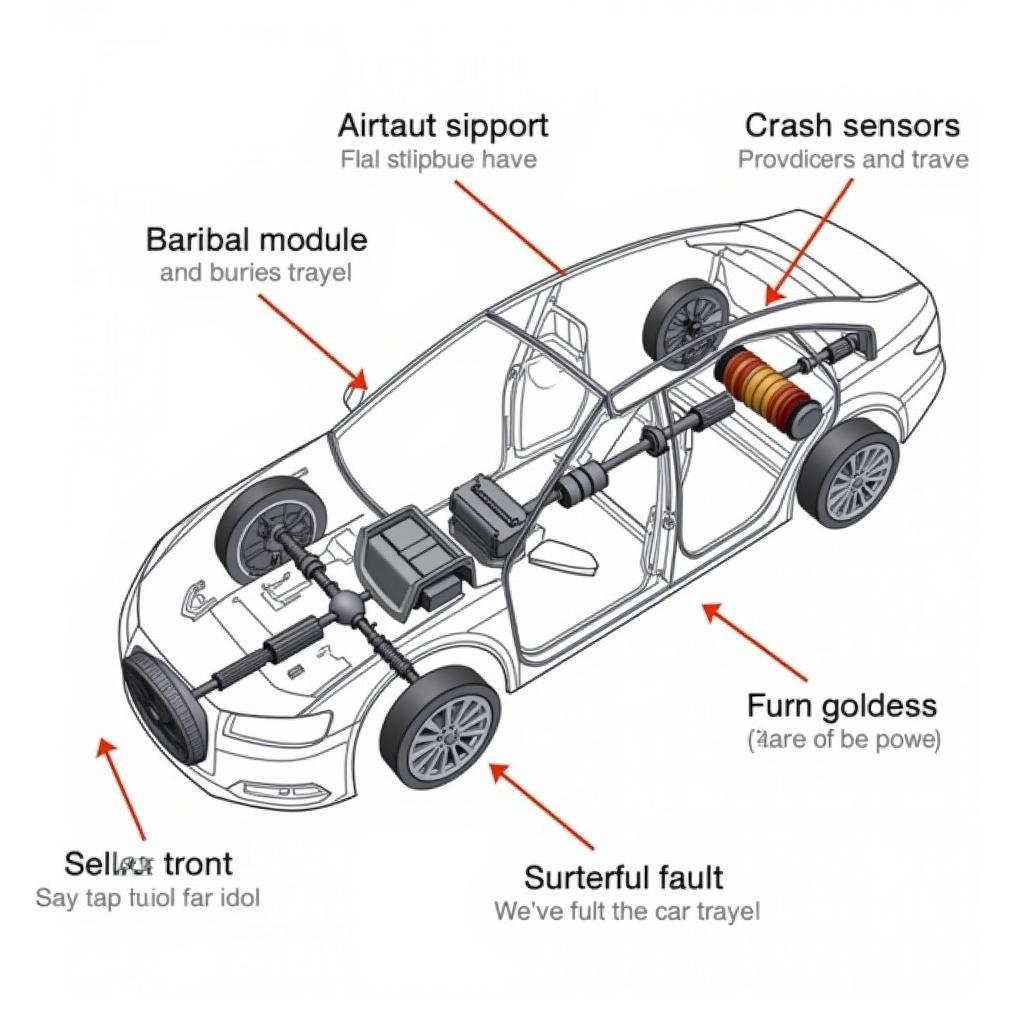 Components of a Car Airbag System