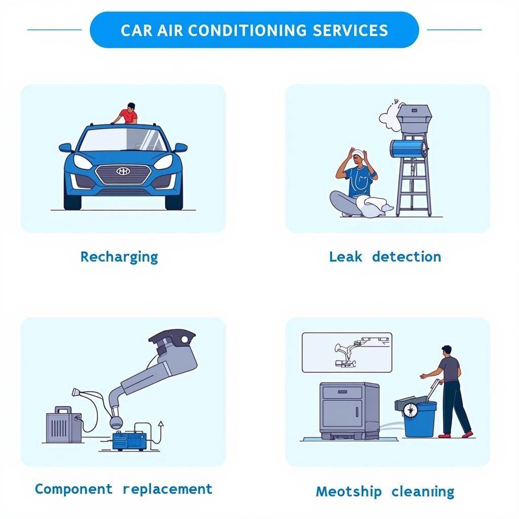 Car Air Conditioning Service Types