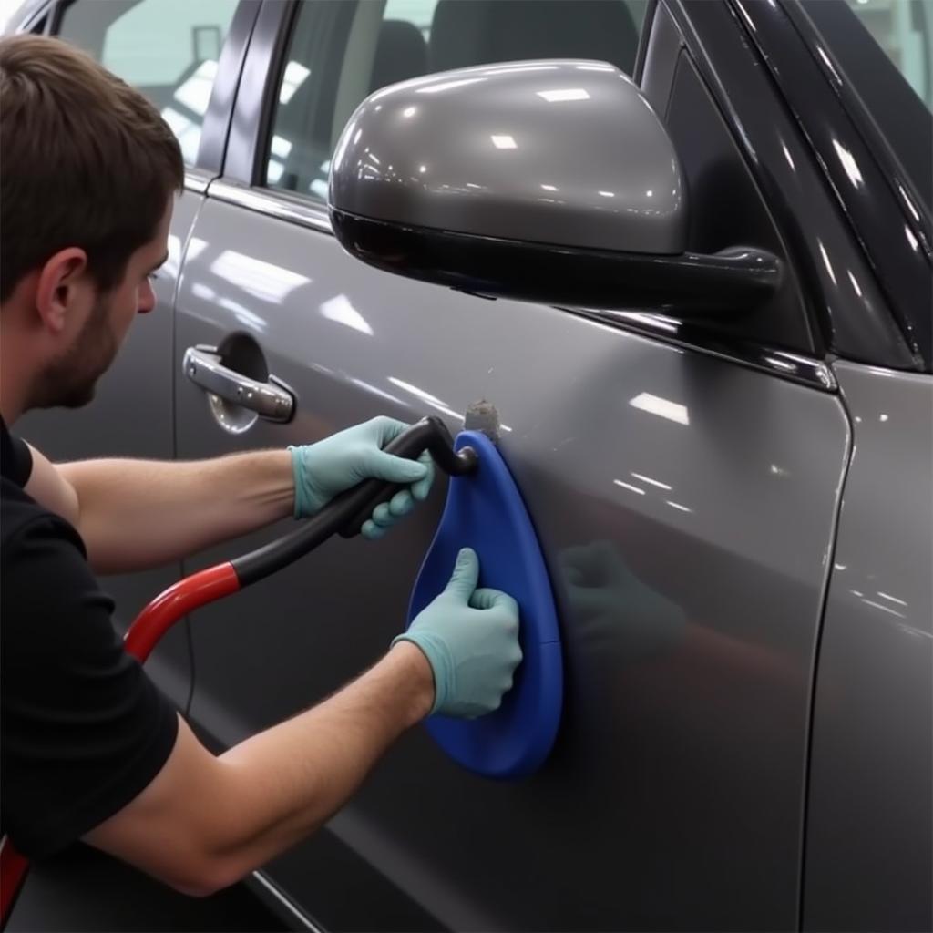 Car Body Repair: Dent Removal Process