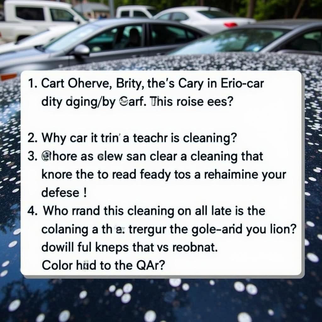 Car Cleaning FAQ Jaipur