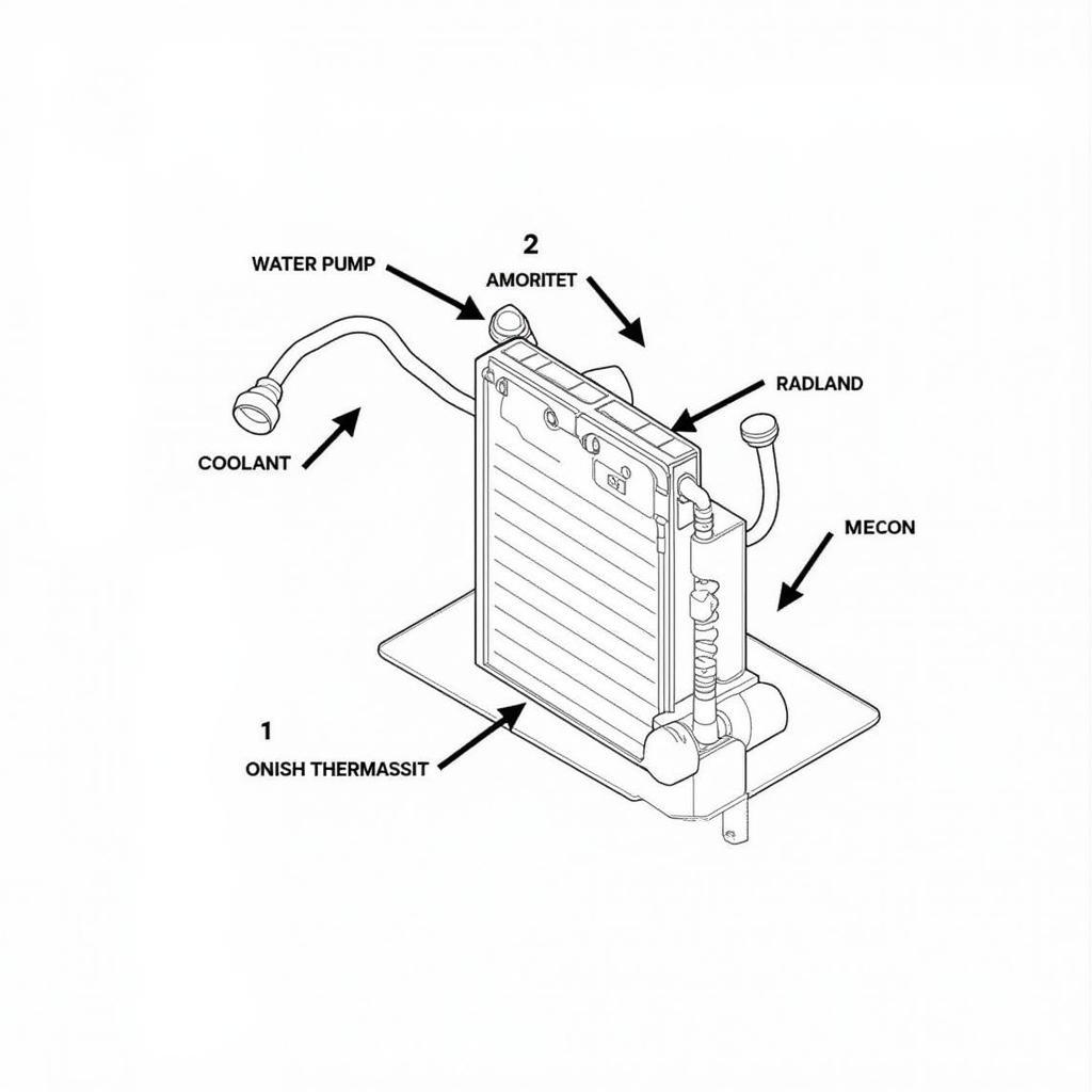 Car Cooling System Components Diagram