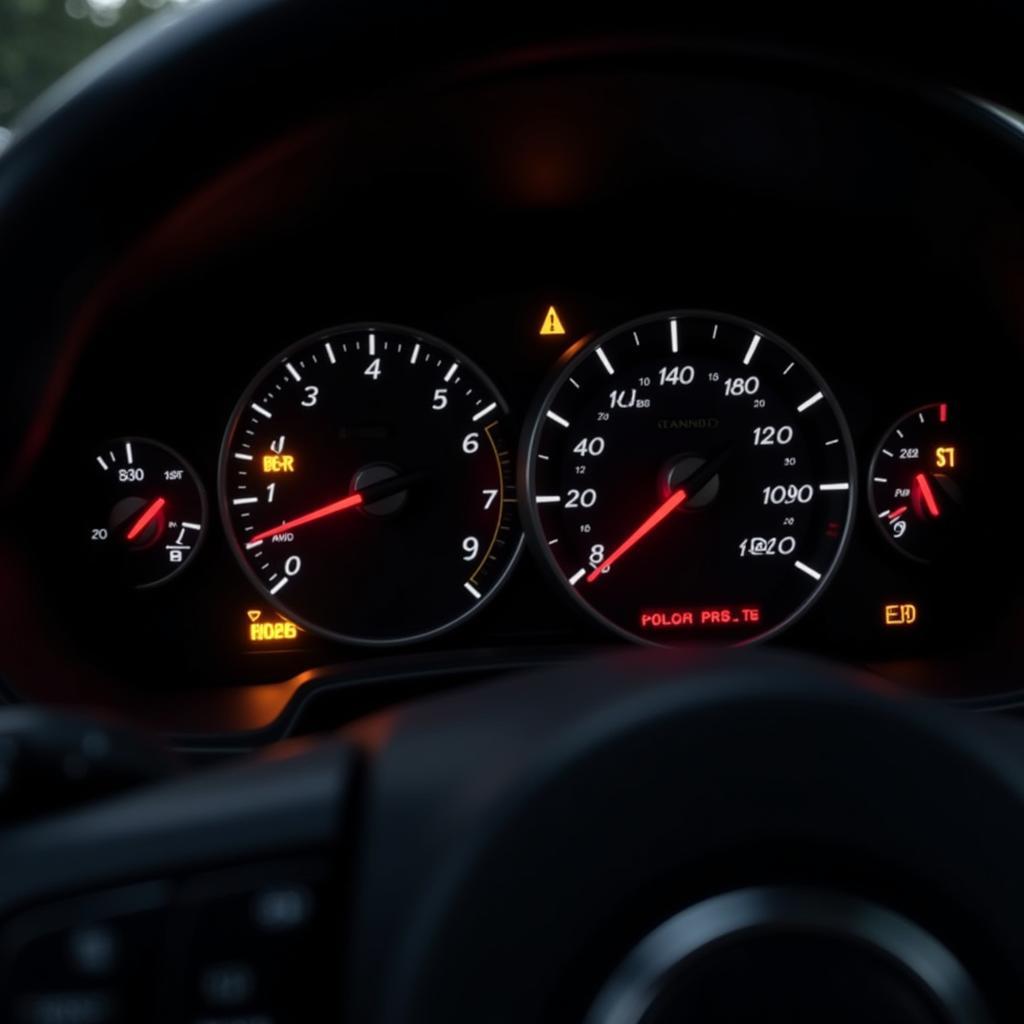 Car Dashboard Warning Lights