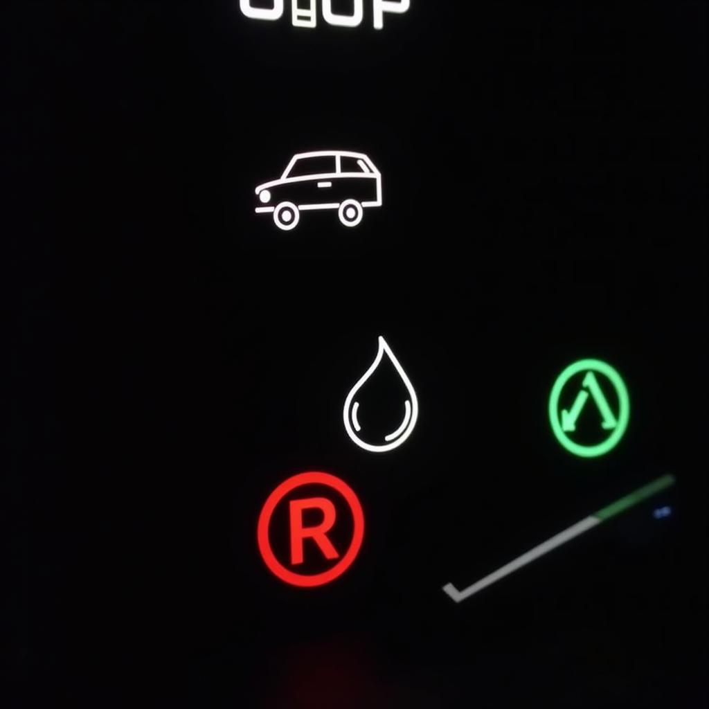 Car Dashboard Warning Lights