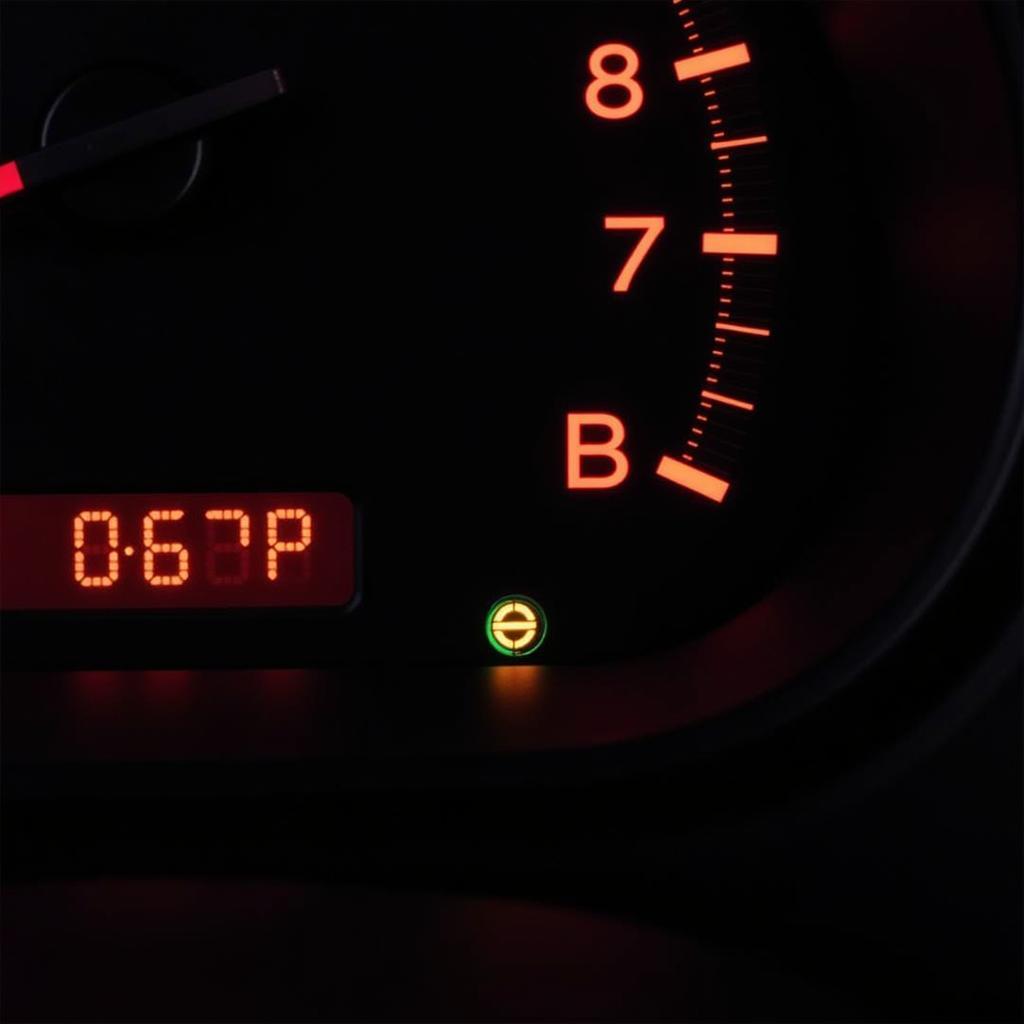 Car Dashboard Warning Lights Illumination