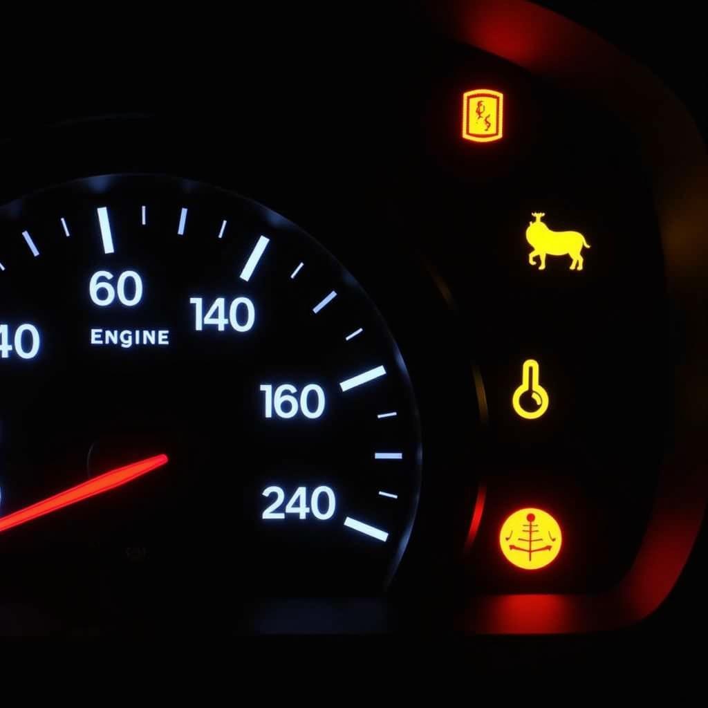 Car Dashboard Warning Lights