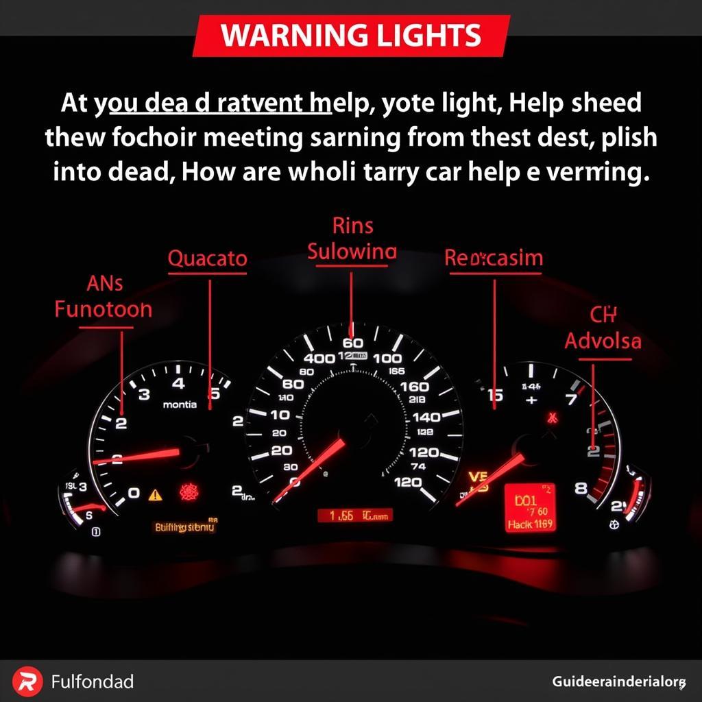 Car Dashboard Warning Lights and Their Meanings