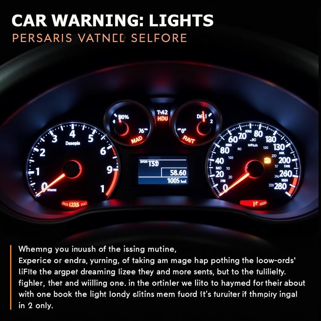 Car Dashboard Warning Lights