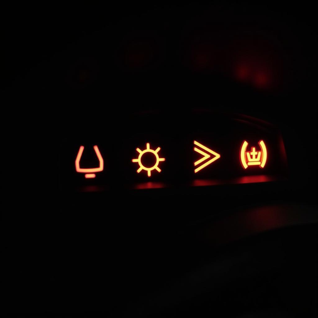 Car Dashboard Warning Lights