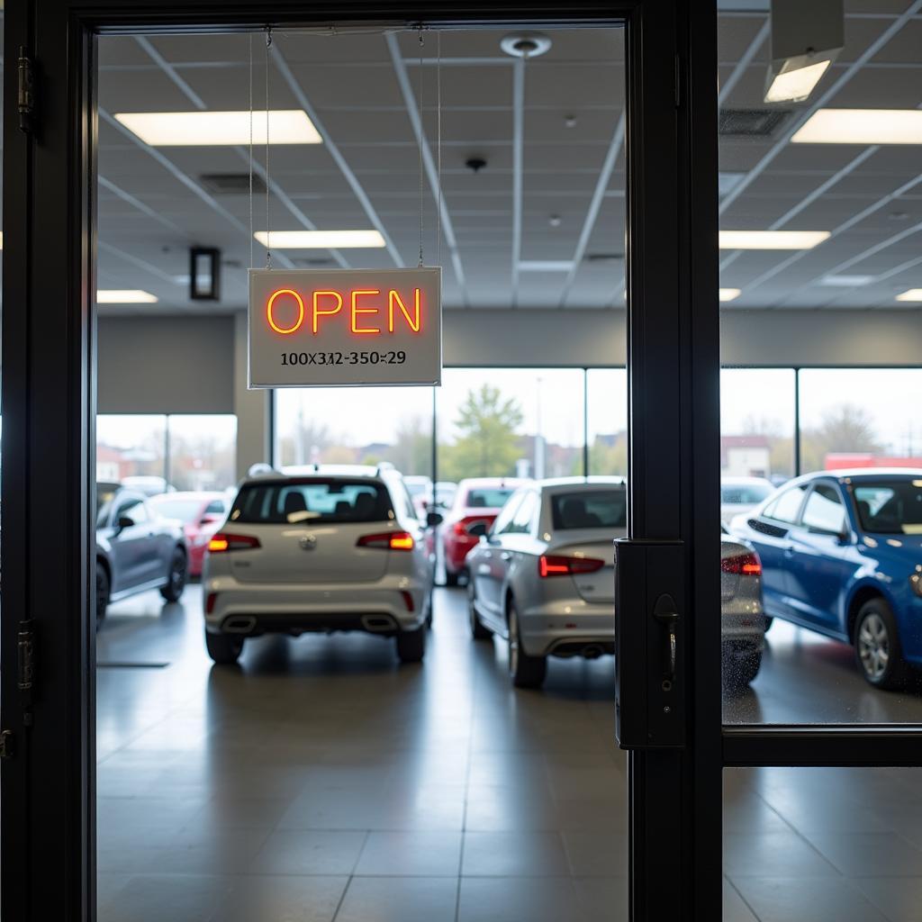 Car Dealership Service Center Open During Restricted Times