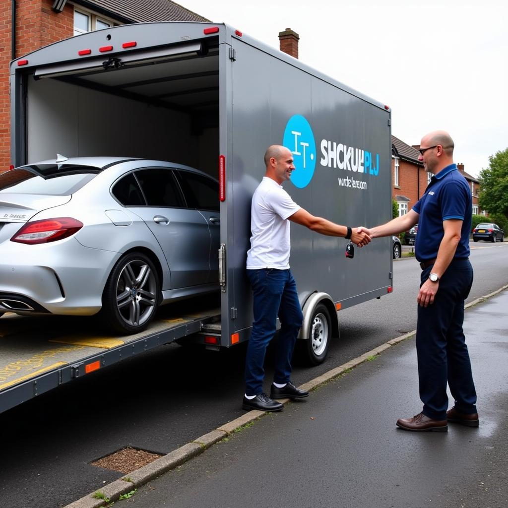 Car Delivery Service in Action in Middlesbrough