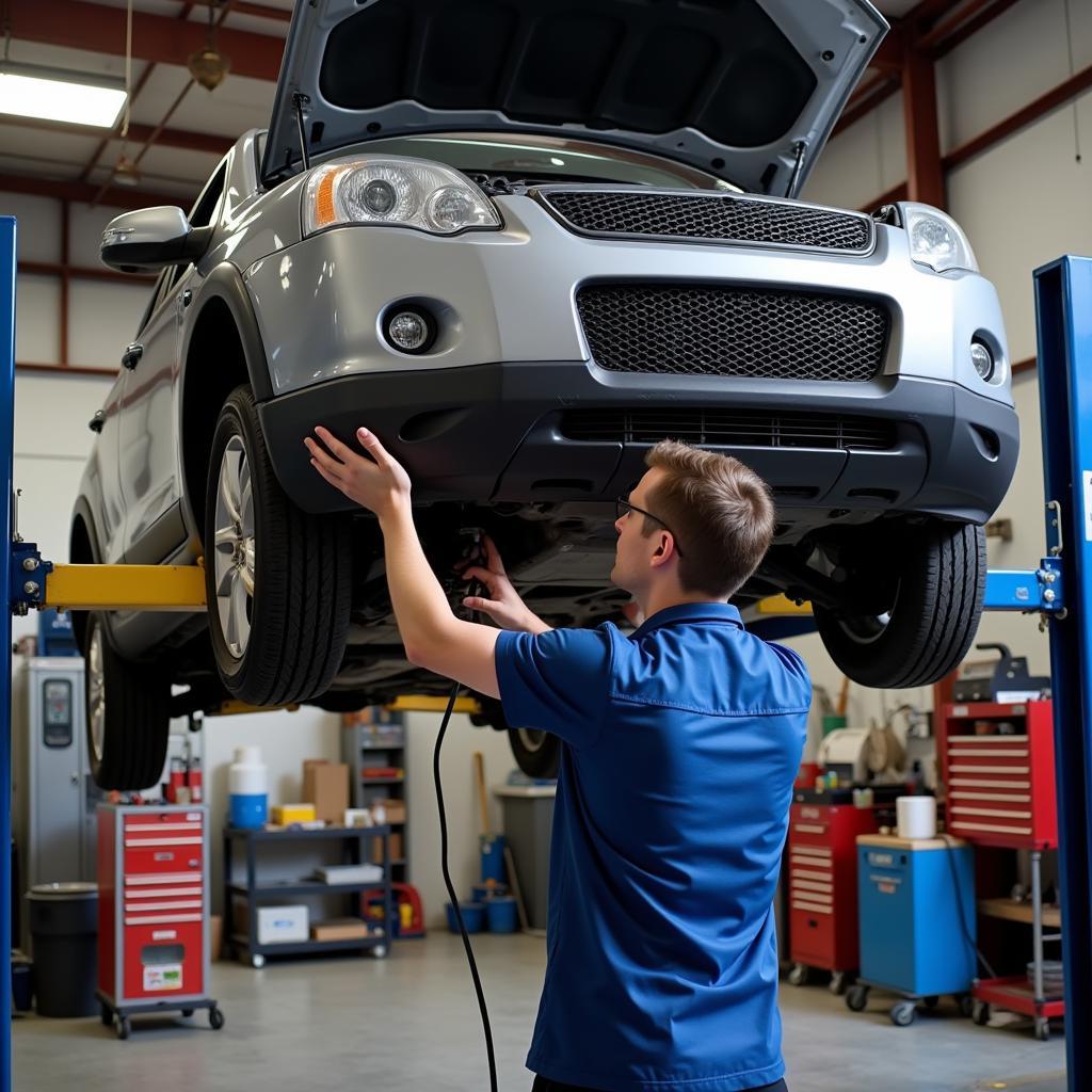 Car Engine Oil Change Service